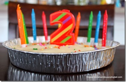 Birthday Cake Dough from Frogs & Snails & Puppy Dog Tails