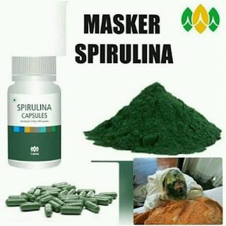 Isi Masker Spirulina Nasa