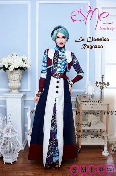 Contoh Foto Baju  Muslim Modern Terbaru 2019 Contoh Model  
