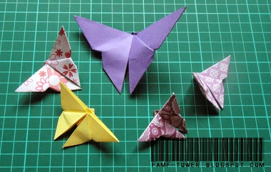 From FAMF Tower: Origami Rama-rama yang Mudah