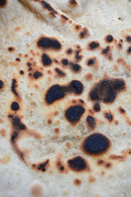 Unleavened flatbreads flavoured with garlic and chilli. Cooked on a griddle. Perfect for dipping or enjoying with a curry.