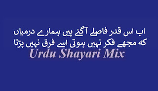 Ab is qadar fasle aagae | Urdu shayari | Hindi poetry