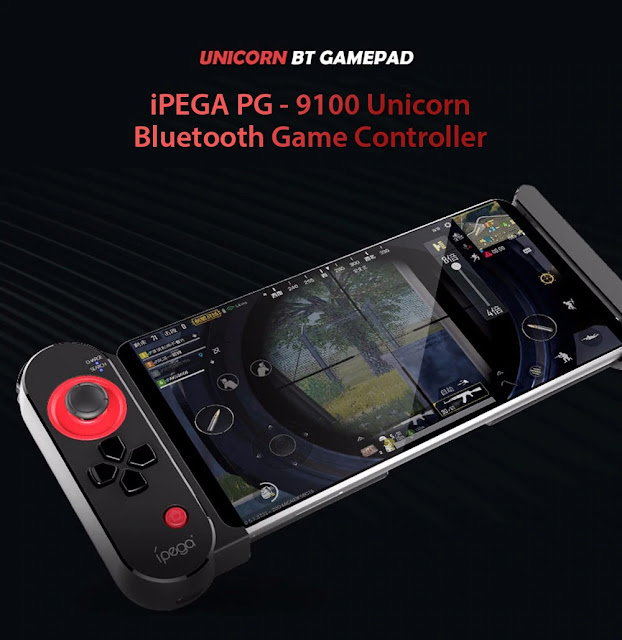 PEGA PG-9100 One-Sided Bluetooth Game Controller Gamepad Joystick fot Mobile Phone