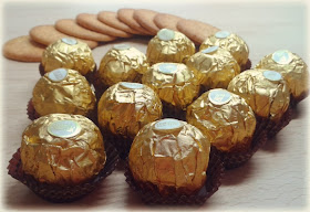 Tarta helada de Ferrero Rocher