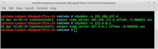 Instalasi dan konfigurasi NTP server pada Linux