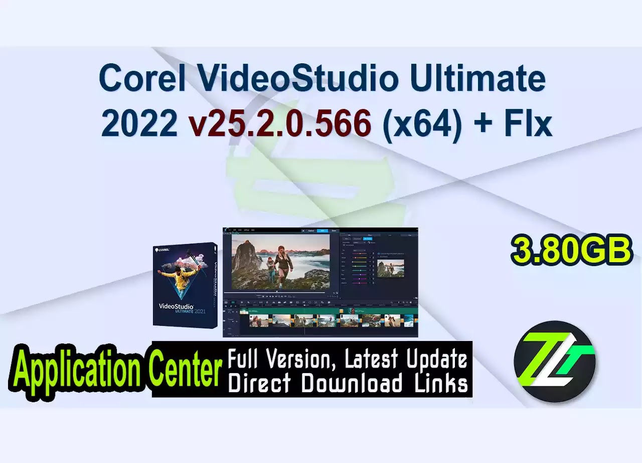 Corel VideoStudio Ultimate 2022 v25.2.0.566 (x64) + FIx