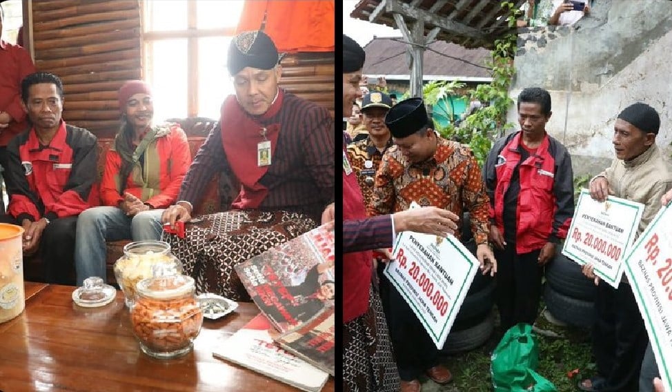 Ganjar Renovasi Rumah Kader PDIP Pakai Dana Baznas, Pengamat Sebut Adanya Money Politic!