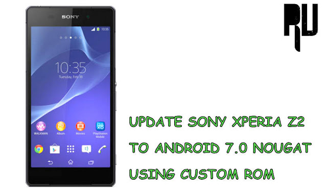 Upgrade-xperia-z2-to-nougat