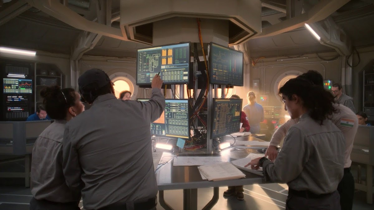 Happy Valley Base command center in 'For All Mankind' season 4