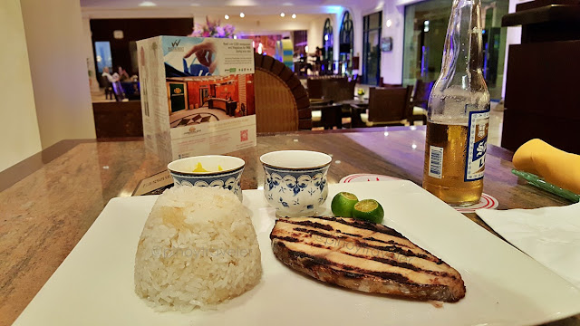 Grilled Fish at Uno Restaurant of Waterfront Mactan Airport Hotel & Casino