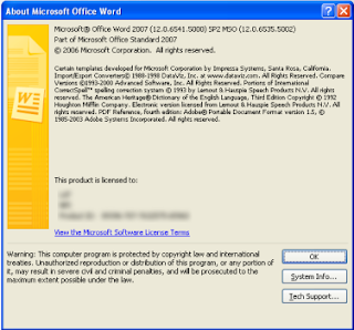 how to office 2007 version