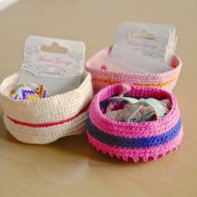 FREE tutorial for these cute little crotchet bowls from Sarita Creative