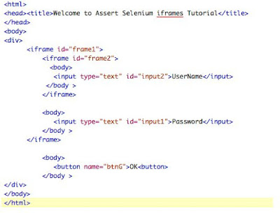 Handling Iframes in Selenium