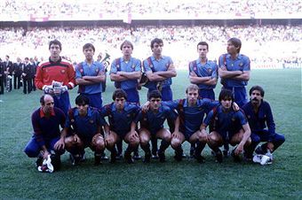 Football Ratings: Memory Lane: Barcelona in the 1985/86 European Cup.  barcelona football european cup