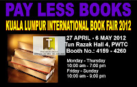 Pay Less Books Fair KLIB 2012