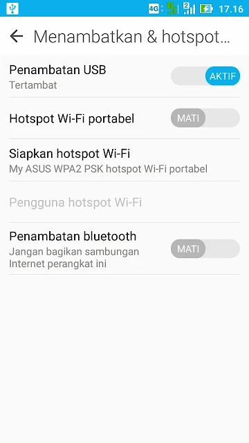 Cara Menggunakan Hp Android Sebagai Modem di Linux Ubuntu-5