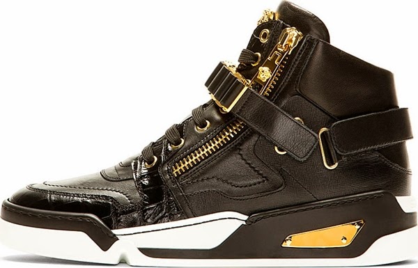 VERSACE Men's Sneakers with Gold Metal Details | 2015 Collection ...