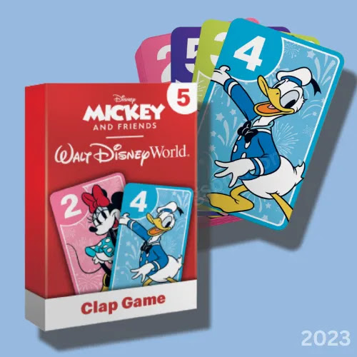 mickey and friends mcdonalds toys 2023 #5 Clap Game Cards