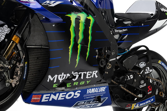 Livery Terbaru Yamaha M1 MotoGp 2021, Masih Identik Dengan Monster Energy!!!