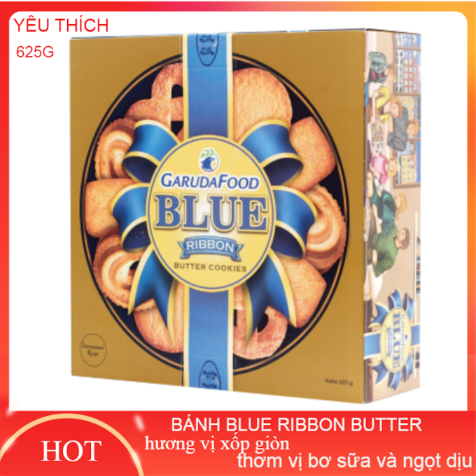 BÁNH BLUE RIBBON BUTTER HỘP THIẾC 625G