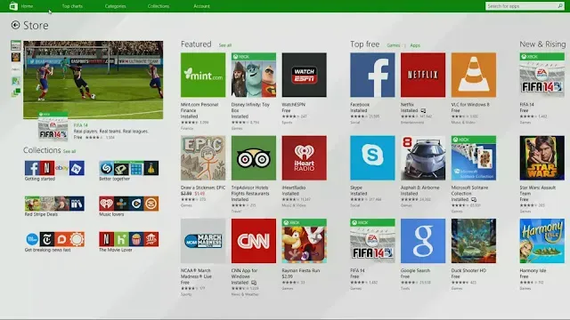Solusi Masalah Windows Store 8.1 Error Tidak Bisa diBuka