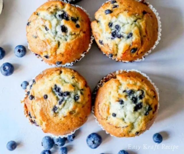 EASY BLUEBERRY MUFFINS RECIPE