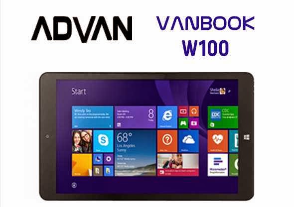 Tablet Advan Vanbook Terbaru yang berbasis Windows 8.1