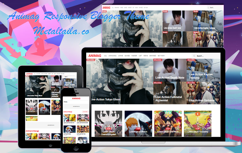 Animag Template - Responsive Blogger Template Animag Template - Responsive Blogger Template