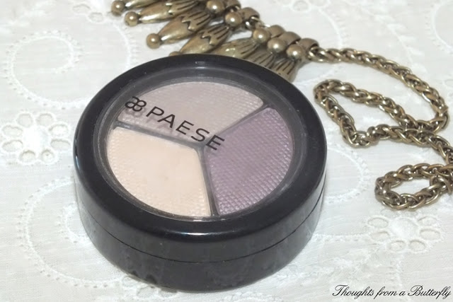 Review trio eyeshadow Paese