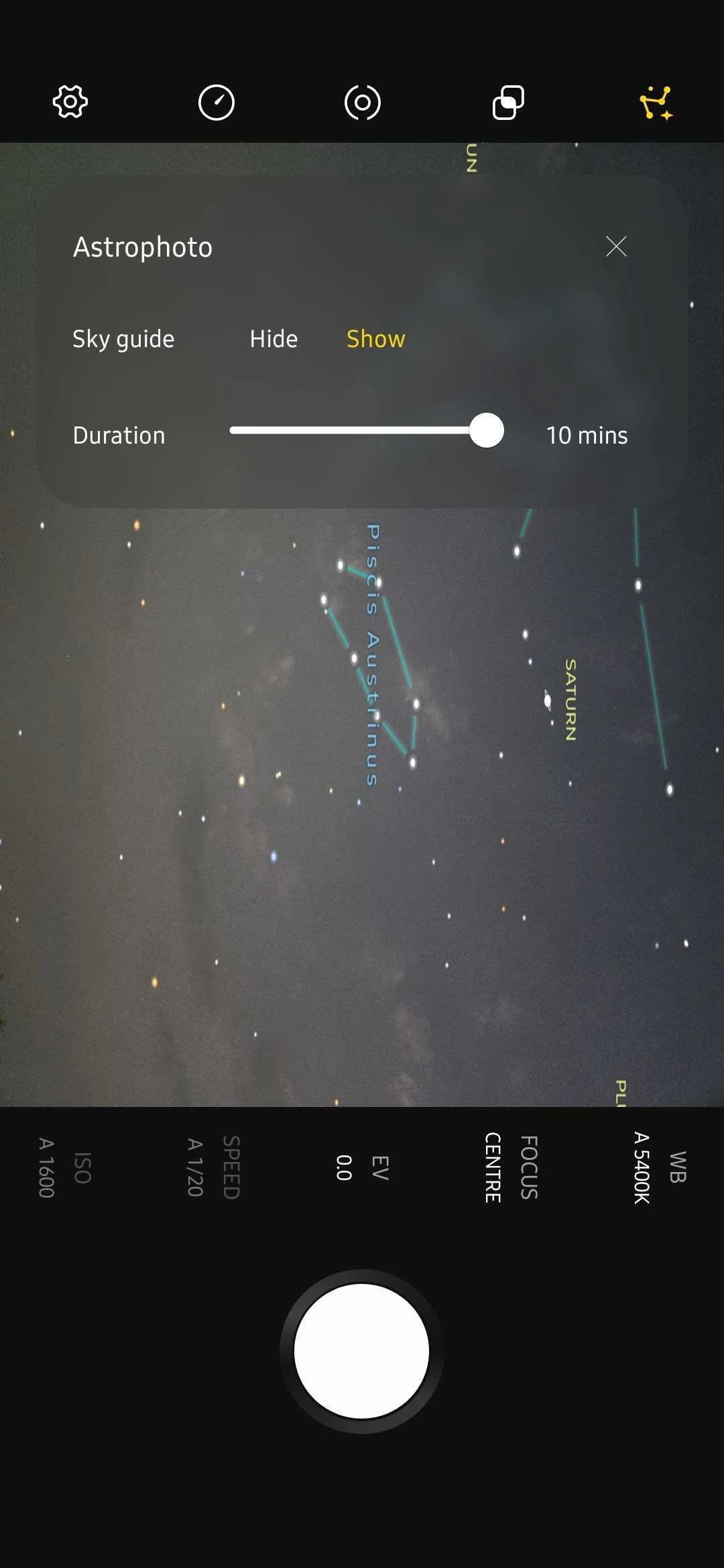How to use the astrophotography mode on Samsung Galaxy phones: