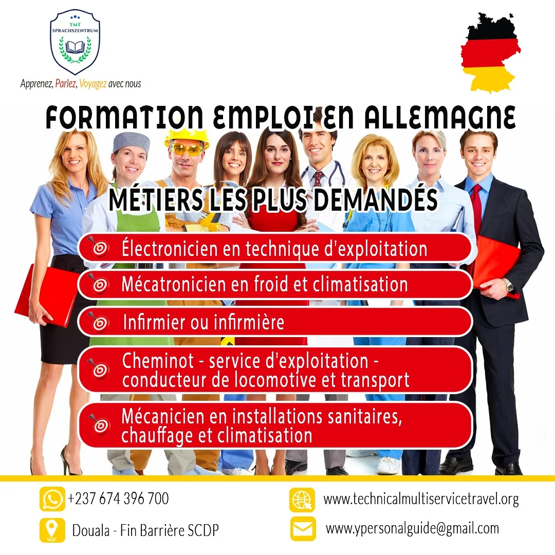 Formation et Emploi en Allemagne : Devenez Infirmier, Électricien, et Plus Encore !