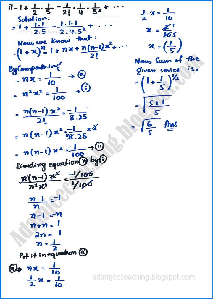 mathematical-induction-and-binomial-theorem-exercise-7-3-mathematics-11th