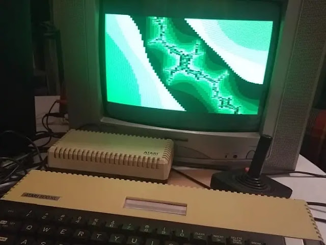 Generando sets de Mandelbrot con Atari BASIC