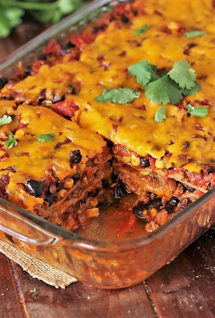  a delicious alternative to traditional lasagna Spicy Tortilla Lasagna