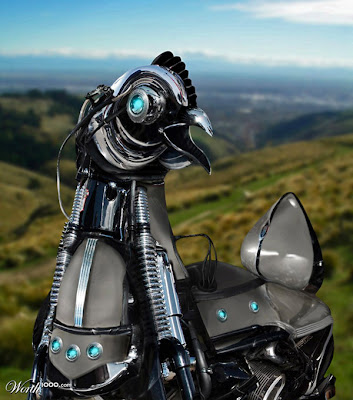 photoshop animal robot