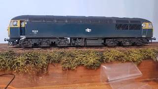 Hornby Class 56 R2645x in BR rail Blue with Locksound decoder