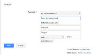 Cara Nerima PIN Google Adsense untuk Akun US (united State) melalui Via Box