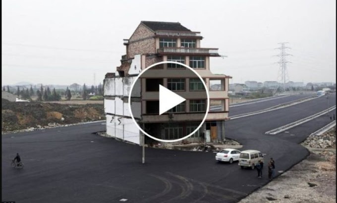  सडकको बीचमा रहेको यो घर किन भत्काइएन ? यस्तो अच्चमको छ कारण