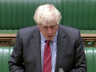 Boris Johnson delivers his statement in Parliament on Sept. 22.Source: U.K. Parliament