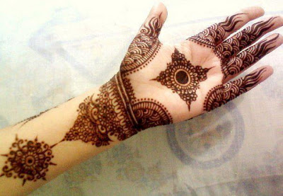 Latest New Indian Mehndi Designs 2013 For Girls Female Women