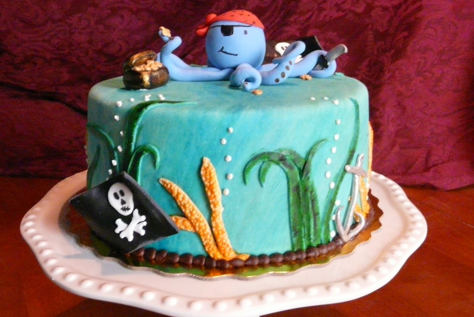 Pirate Birthday Cake