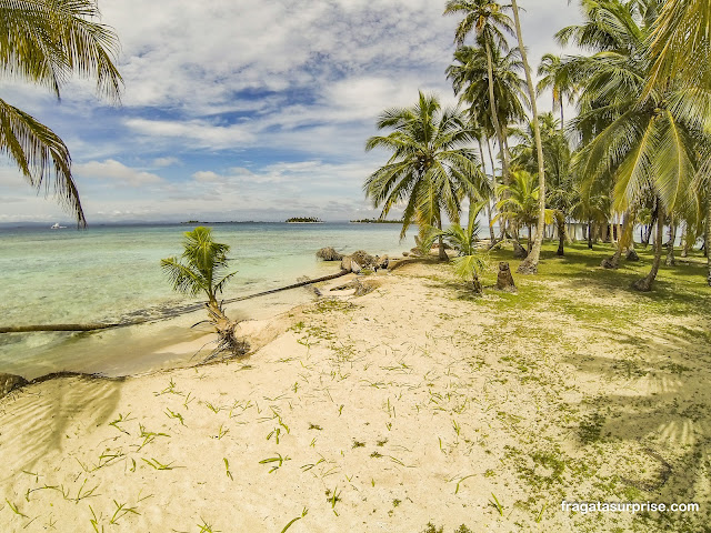 Arquipélago de San Blas no Panamá