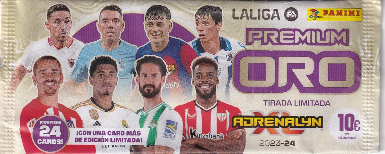 ONE WOMAN ARMY CORP'S VIDEO GAMES : Colección Adrenalyn LALIGA EA Sports 2023  2024 Datos, Fotos, Listado Panini