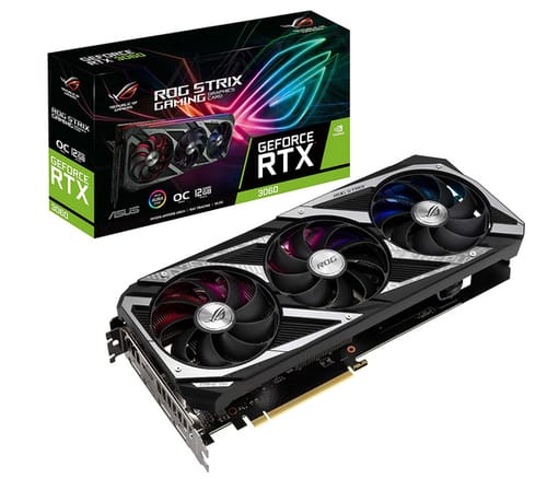 ASUS ROG Strix NVIDIA GeForce RTX 3060 Graphics Card