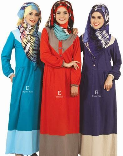 Contoh Baju Muslim Gamis Trendy untuk Anak Muda