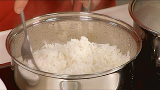 cook rice nasi dagang malaysia