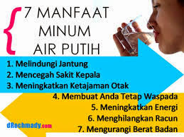 kelebihan minum air masak