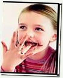 chocolate-eating-girl