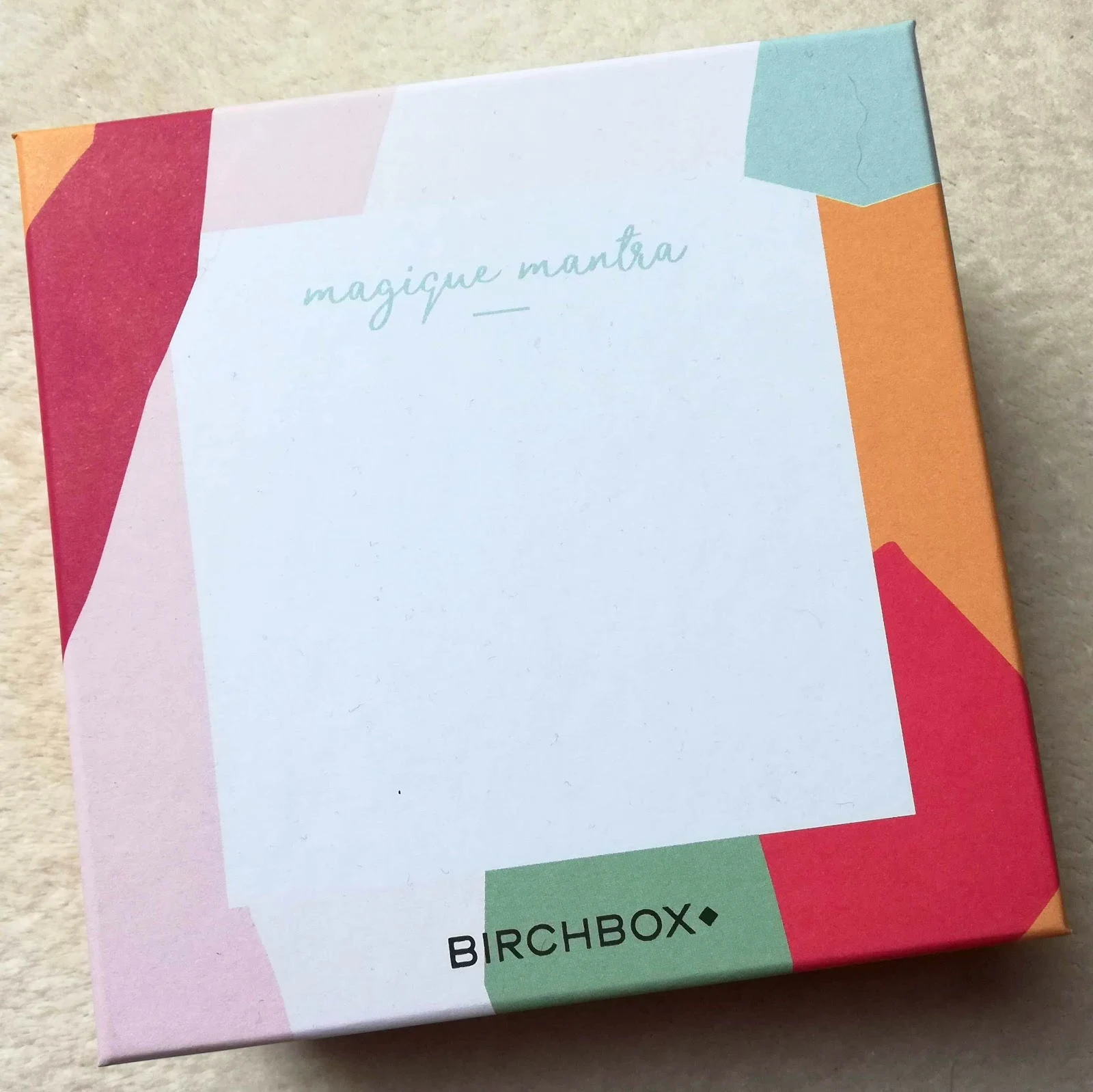 BIRCHBOX MAI 2019 / Magic Mantra