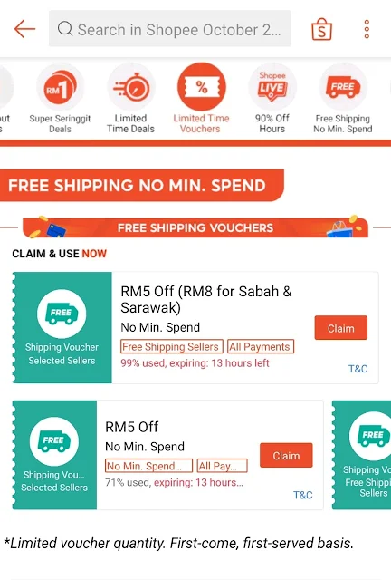 Cara Mudah Dapatkan Free Shipping di Shopee